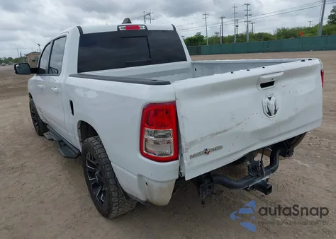 2022 Ram 1500 Lone Star 4X2 5'7 Box из США, поврежденный, VIN 1C6RREFG8NN425322